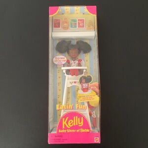 Mattel Kelly Eatin' Fun Doll with High Chair